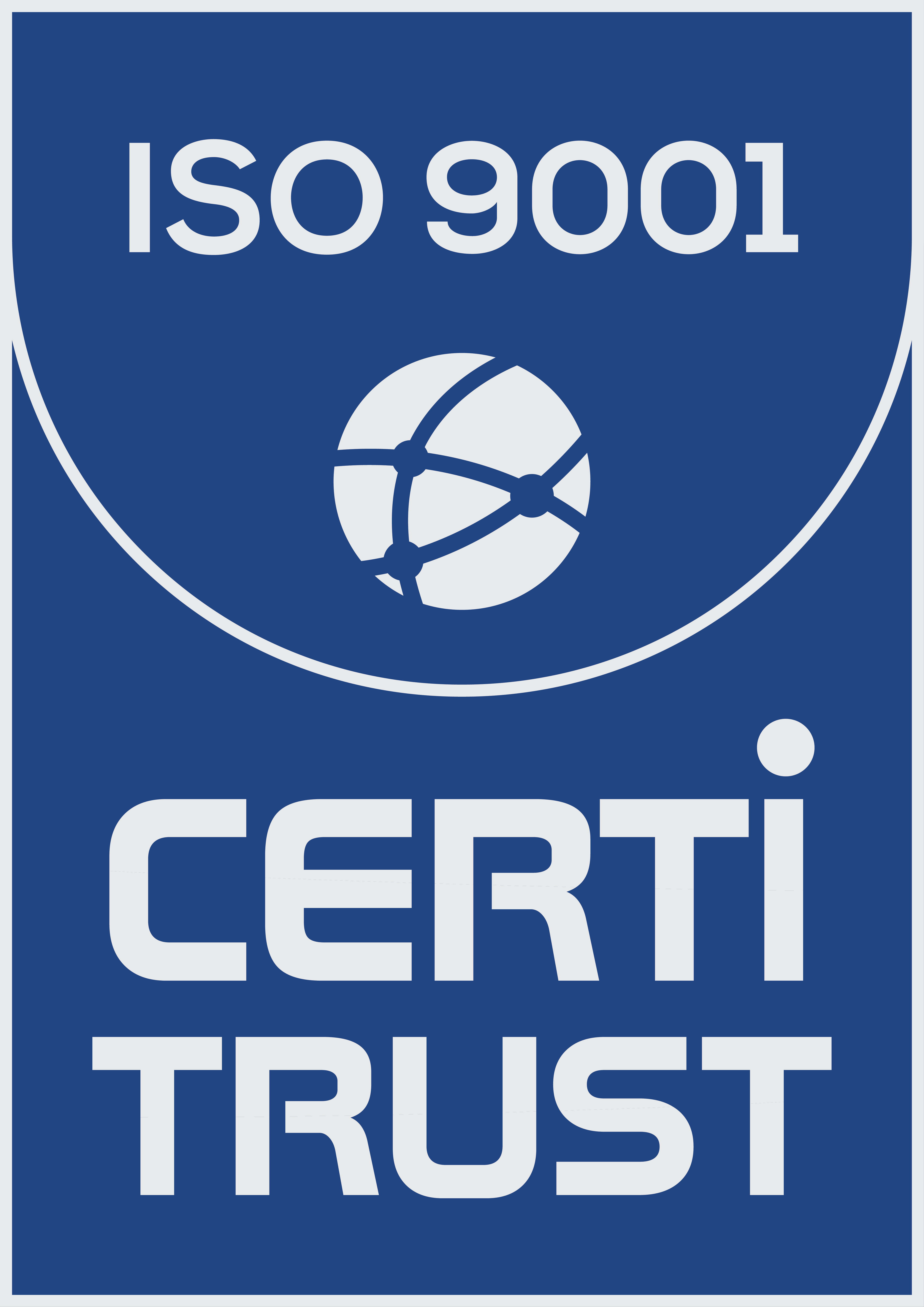 Certification ISO-9001 CertiTrust